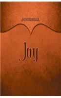 Joy Journal: Orange 5.5x8.5 240 Page Lined Journal Notebook Diary (Volume 1)