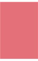 Journal Candy Pink Color Simple Plain Pink