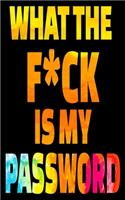 Password Notebook Small