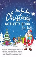 Christmas Activity Book For Kids