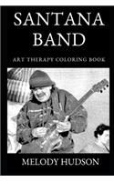 Santana Band Art Therapy Coloring Book