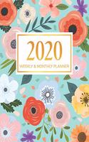 2020 Weekly & Monthly Planner: Daily Weekly Monthly Yearly Calendar Planner - January 2020 through December 2020 - 12 Month Planner - 2020 Monthly Planner - To Do List - Academic 