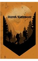 Hiking Notebook: This is the last thing you always forget to take with - Cute Mountains Hiniking travel Notebool to write your Good Thoughts in - Gift Idea for Girl 