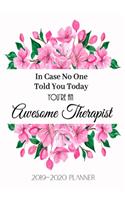 You're an Awesome Therapist