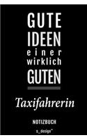 Notizbuch für Taxifahrer / Taxifahrerin