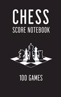 Chess Score Notebook 100 Games
