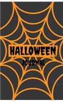 Halloween Journal: 5.5x8.5 inch 120 Page Dot Grid Notebook. Perfect for all your Cunning Holiday Bullet Lists and Fiendish Notes with a gorgeous, Ghostly, Spooky cover