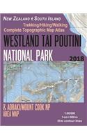 Westland Tai Poutini National Park & Aoraki/Mount Cook NP Area Map Trekking/Hiking/Walking Complete Topographic Map Atlas New Zealand South Island 1