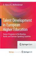 Talent Development in European Higher Education