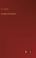 album d'architecte
