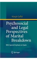 Psychosocial and Legal Perspectives of Marital Breakdown