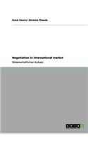 Negotiation in international market
