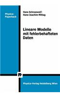 Lineare Modelle Mit Fehlerbehafteten Daten