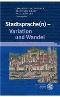 Stadtsprache(n) - Variation Und Wandel