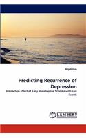 Predicting Recurrence of Depression