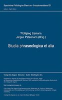 Studia phraseologica et alia