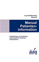 Manual Patienteninformation