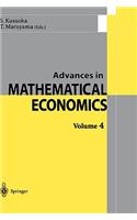 Advances in Mathematical Economics 4