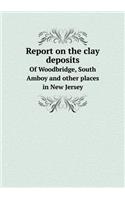 Report on the clay deposits Of Woodbridge, South Amboy and other places in New Jersey: (English)