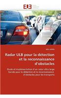 Radar Ulb Pour La D?tection Et La Reconnaissance d''obstacles