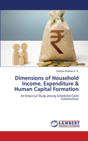 Dimensions of Household Income, Expenditure & Human Capital Formation