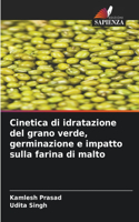 Cinetica di idratazione del grano verde, germinazione e impatto sulla farina di malto
