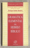 Gramatica elemental del hebreo biblico