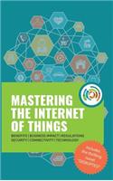 Mastering the Internet of Things flip book, including the novel Disrupted