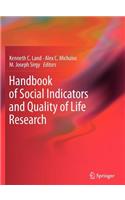 Handbook of Social Indicators and Quality of Life Research