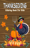 Thanksgiving Coloring Book For Kids