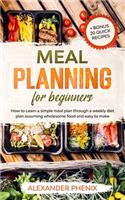 Meal planning for beginners