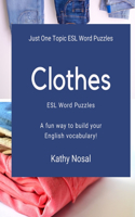 Clothes ESL Word Puzzles