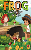 Frog Coloring Book for Kids
