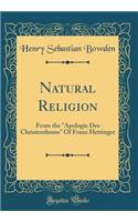 Natural Religion: From the 