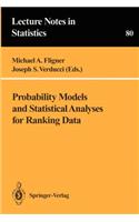 Probability Models and Statistical Analyses for Ranking Data