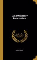 Lund University Dissertations
