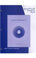 Microsoft® Excel® Computer Lab Manual for Waner/Costenoble's Applied  Calculus, 5th