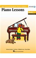 Piano Lessons Book 3 - Hal Leonard Student Piano Library Book/Online Audio