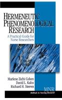 Hermeneutic Phenomenological Research