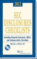 SEC Disclosures Checklists, (2012 Edition) W/ CD-ROM