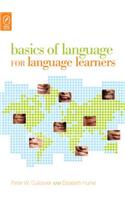 Basics of Language for Language Learners