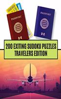 200 Exiting Sudoku Puzzles Travelers Edition