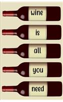All You Need Is Wine Journal