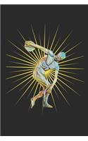 Track and Field Discus on Fire Journal