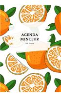 Agenda Minceur 90 Jours: AGENDA MINCEUR 90 Jours: Journal alimentaire et d'activité sportive