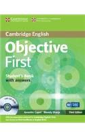 Objective First: Students Book with Answers