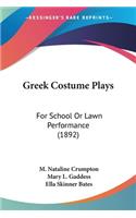 Greek Costume Plays