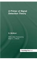 Primer of Signal Detection Theory