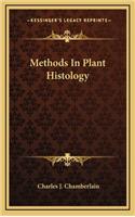 Methods in Plant Histology