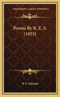 Poems by R. E. S. (1853)